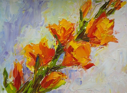 painting: Gladiola1