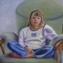 Musing (Jenna K.) (oil, 24 x 24)